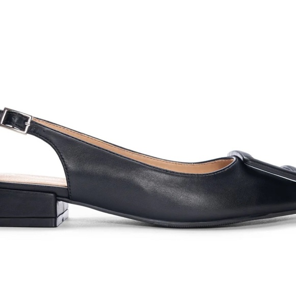 Chinese Laundry Elegant Black Slingback Flats sz 8 nwob - Picture 5 of 6